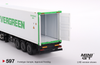 1/64 Mini GT Western Star 49X (Blue) with 40' Reefer Container “EVERGREEN" Diecast Car Model