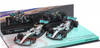 1/43 Minichamps 2022 Formula 1 Lewis Hamilton #44 & George Russell #63 Bahrain GP Car Model