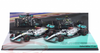 1/43 Minichamps 2022 Formula 1 Lewis Hamilton #44 & George Russell #63 Bahrain GP Car Model