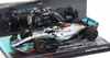 1/43 Minichamps 2022 Formula 1 Lewis Hamilton Mercedes-AMG F1 W13 #44 3rd Bahrain GP Car Model