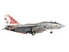 1/72 JC Wings 1999 F-14A Tomcat U.S. NAVY VF-14 Tophatters 80th Anniversary Edition Model