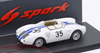 1/43 Spark 1957 Porsche 550A #35 8th 24h LeMans Ed Hugus Ed Hugus, Carel Godin de Beaufort Car Model