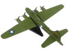 Boeing B-17F Flying Fortress Bomber Aircraft "Boeing Bee" United States Army Air Corps 1/155 Diecast Model Airplane by Postage Stamp