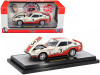 1970 Nissan Fairlady Z 432 RHD (Right Hand Drive) #3 Wimbledon White with Red and Black Stripes "Yokohama GT Special" Limited Edition to 5250 pieces Worldwide 1/24 Diecast Model Car by M2 Machines