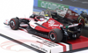 1/43 Minichamps 2022 Formula 1 Zhou Guanyu Alfa Romeo C42 #24 10th Bahrain GP Car Model