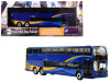 1/87 IR Iconic Replicas TransBus / Alexander Dennis Enviro500 Double Decker Bus "MTA New York City Transit" Blue Diecast Car Model