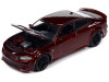 2021 Dodge Charger SRT Hellcat Redeye Octane Red Metallic "Modern Muscle" Limited Edition 1/64 Diecast Model Car by Auto World