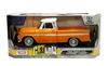 1/24 Motormax 1966 Chevrolet C10 Fleetside Pickup (Copper Orange) Diecast Car Model
