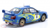 1/24 Ixo 2001 Subaru Impreza S7 WRC #6 Rallye Great Britain Subaru World Rally Team Petter Solberg, Phil Mills Car Model