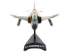 McDonnell Douglas F-4 Phantom II Fighter Aircraft "Southeast Asia Camouflage" United States Air Force 1/155 Diecast Model Airplane by Postage Stamp