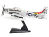 Douglas A-1 Skyraider Aircraft "Papoose Flight" United States Navy 1/110 Diecast Model Airplane by Postage Stamp