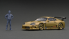 1/43 Ignition Model Toyota TOP SECRET GT300 Supra (A80)  Gold with Figure