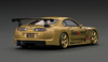 1/43 Ignition Model Toyota TOP SECRET GT300 Supra (A80)  Gold with Figure