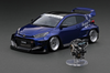 1/18 Ignition Model PANDEM GR Yaris (4BA) Blue Metallic(PA-Wheel) with Engine