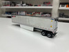 USED CONDITION 53' Reefer Refrigerated Van Trailer Chrome "Transport Series" 1/50 Diecast Model by Diecast Masters