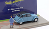 1/43 Atlas Citroen 2CV 6 Medecin with Figure (Blue) Car Model
