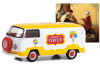 1971 Volkswagen Type 2 Panel Van Yellow and White with Red Interior "Percevel Circus" "Norman Rockwell" Series 5 1/64 Diecast Model Car by Greenlight
