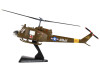 Bell UH-1 Iroquois "Huey" Helicopter "MEDEVAC" United States Army 1/87 (HO) Diecast Model by Postage Stamp
