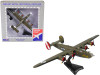 Consolidated B-24J Liberator Bomber Aircraft "Witchcraft 467th Bomb Group 790 Bomb Squadron" United States Army Air Forces 1/163 Diecast Model Airplane by Postage Stamp