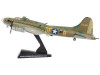 Boeing B-17F Flying Fortress Bomber Aircraft "Memphis Belle" United States Army Air Corps 1/155 Diecast Model Airplane by Postage Stamp
