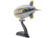 Goodyear Blimp Silver Metallic with Blue and Yellow Graphics "#1 in Tires" 1/350 Diecast Model Airplane by Postage Stamp