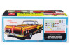 Skill 2 Model Kit 1965 Chevrolet El Camino with Camper 3-in-1 Kit 1/25 Scale Model by AMT