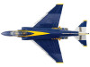 McDonnell Douglas F-4J Phantom II Fighter Aircraft "Blue Angels #2" United States Navy (1969) "Air Power Series" 1/72 Diecast Model by Hobby Master