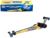 2023 NHRA TFD (Top Fuel Dragster) #1 Brittany Force "Flav-R-Pac" John Force Racing 1/24 Diecast Model Car by Auto World