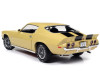 1/18 Auto World 1972 Chevrolet Camaro RS Z28 (Cream Yellow with Black Stripes) Diecast Car Model