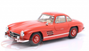 1/18 Dealer Edition 1957 Mercedes-Benz 300 SL (W198) (Fire Engine Red) Diecast Car Model