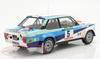 1/18 Ixo 1980 Fiat 131 Abarth #5 World Champion Rally Portugal Fiat Italia Walter Röhrl, Christian Geistdörfer Car Model