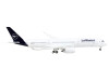 Airbus A350-900 Commercial Aircraft "Lufthansa - D-AIXP" White with Dark Blue Tail 1/400 Diecast Model Airplane by GeminiJets