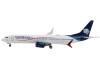 Boeing 737 MAX 9 Commercial Aircraft "AeroMexico" White and Blue 1/400 Diecast Model Airplane by GeminiJets