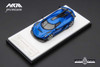 1/64 HKM Premium Koenigsegg Jesko Attack (Metallic Blue) Diecast Car Model
