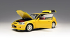 1/18 Motorhelix Honda Civic Type R (EK9) (Sunlight Yellow) Full Open Diecast Car Model with Extra Engine