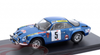 1/24 Altaya 1973 Alpine A110 1800 #5 Winner Rallye Portugal Alpine Renault Jean-Luc Thérier, Jacques Jaubert Car Model