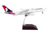 Airbus A330-200 Commercial Aircraft "Hawaiian Airlines" White with Purple Tail "Gemini 200" Series 1/200 Diecast Model Airplane by GeminiJets