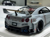 1/18 Ares Model Nissan GT-R 35GT-RR Liberty Walk LB-R Fighters Works (Grey) Resin Car Model