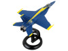 Boeing F/A-18E Super Hornet Fighter Aircraft "Blue Angels #2" United States Navy "Gemini Aces" Series 1/72 Diecast Model Airplane by GeminiJets