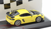 1/43 Minichamps 2021 Porsche 718 (982) Cayman GT4 RS (Yellow with Neodymium Wheels) Car Model