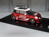1/43 Endup Models Mini Cooper Liberty Walk LB Performance (Red Coca-Cola Theme) Car Model Limited 50 Pieces