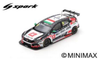 1/43 Spark 2020 Honda Civic Type R TCR No.9 ALL-INKL.DE Münnich Motorsport 3rd Race 2 WTCR Nürburgring Attila Tassi Car Model