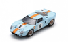 1/43 Spark 1968 Ford GT40 No.6 2nd 6H Watkins Glen P. Hawkins - D. Hobbs Car Model