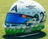 1/5 Spark 2023 Formula 1 Miami GP Williams Racing Alexander Albon Helmet Model