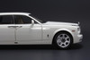 1/18 Kyosho Rolls-Royce Phantom Extended Wheelbase (EWB) (English White) Diecast Car Model