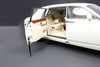 1/18 Kyosho Rolls-Royce Phantom Extended Wheelbase (EWB) (English White) Diecast Car Model