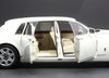 1/18 Kyosho Rolls-Royce Phantom Extended Wheelbase (EWB) (English White) Diecast Car Model