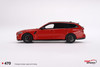 1/18 Top Speed BMW M3 G81 Competition Touring (Toronto Red  Metallic) Car Model