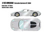 1/43 Makeup 2004 Porsche Carrera GT (GT Silver) Car Model