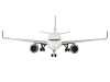 Airbus A320 Commercial Aircraft "Air Arabia" White and Gray with Red Tail 1/400 Diecast Model Airplane by GeminiJets